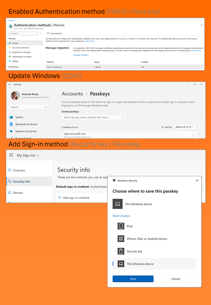 Passkey - Setup